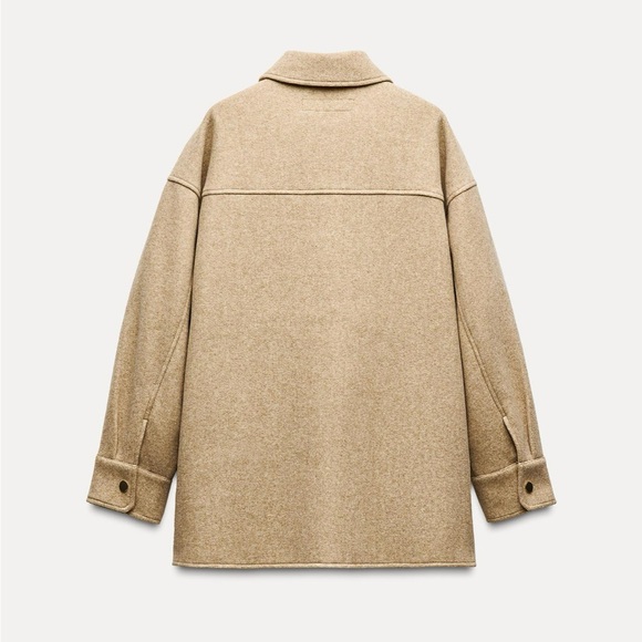 Zara Soft Pocket Overshirt - Picture 2 of 6